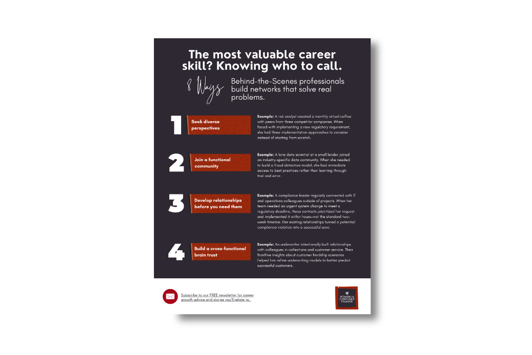 8 Ways Behind-the-Scenes Professionals Build Networks that Solve Real Problems