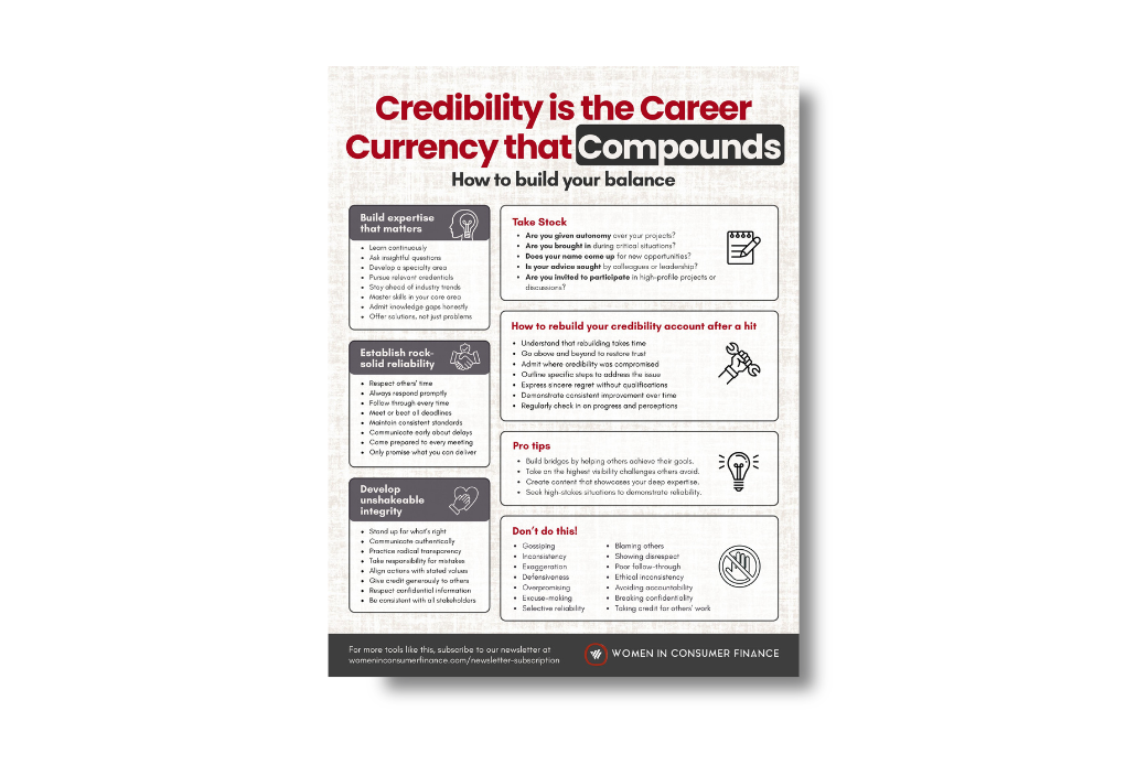 Building Credibility: The Career Currency That Compounds