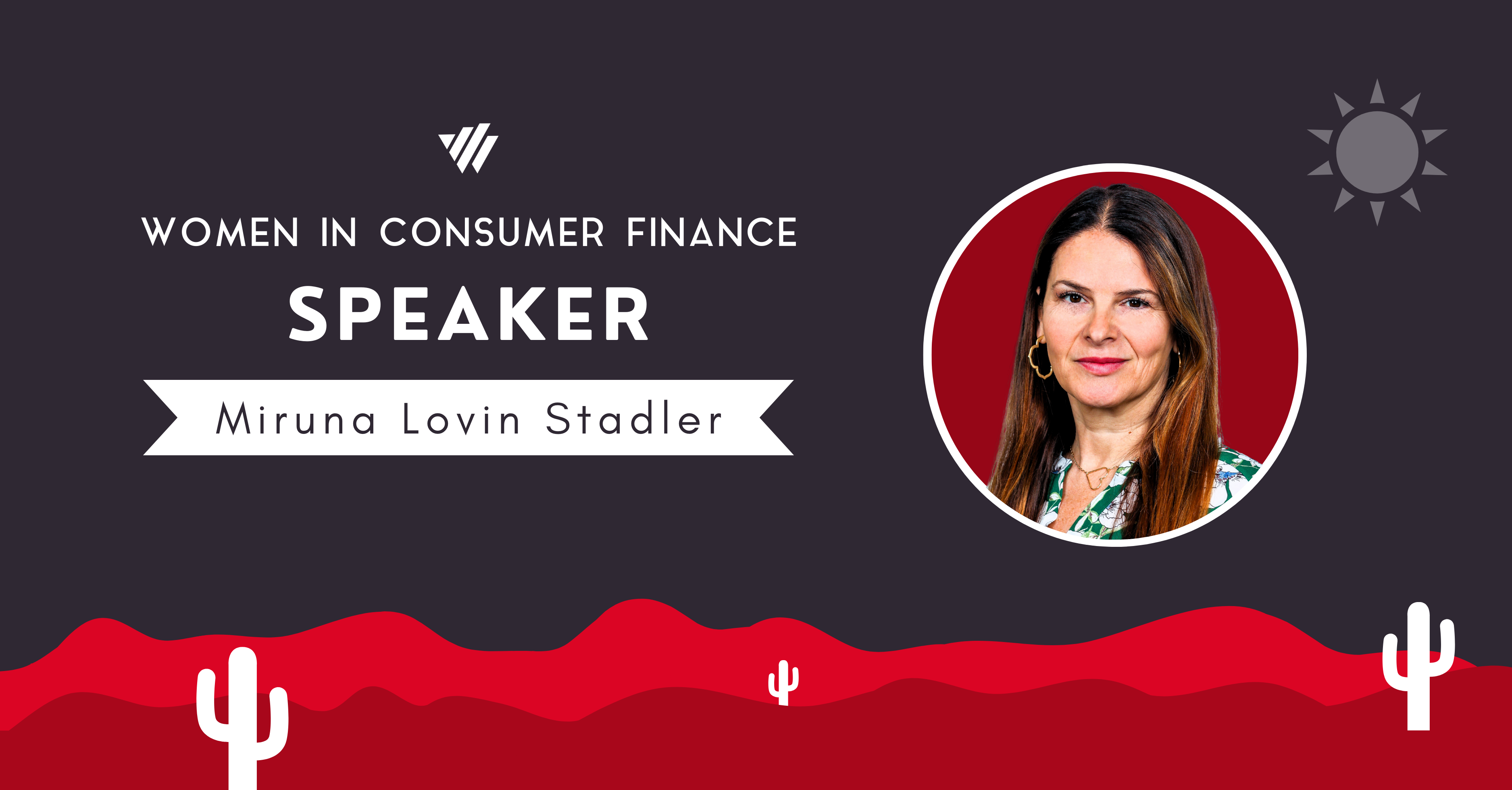 Miruna Lovin Stadler - Speaker - Women in Consumer Finance 2024