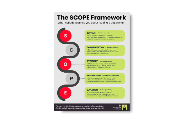 The Scope Leadership Framework