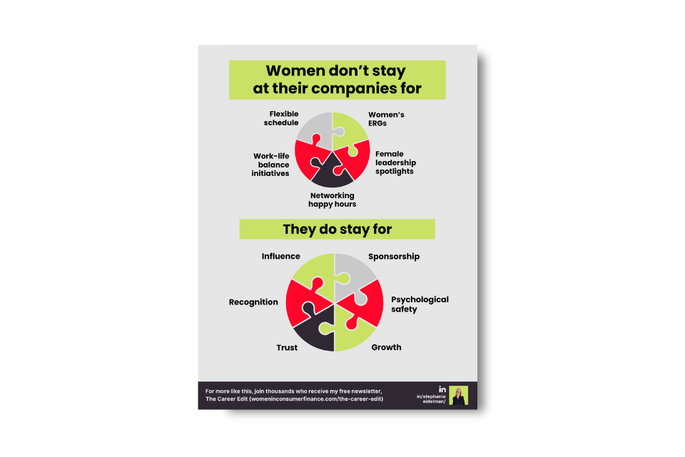 Why Women Stay at Their Companies